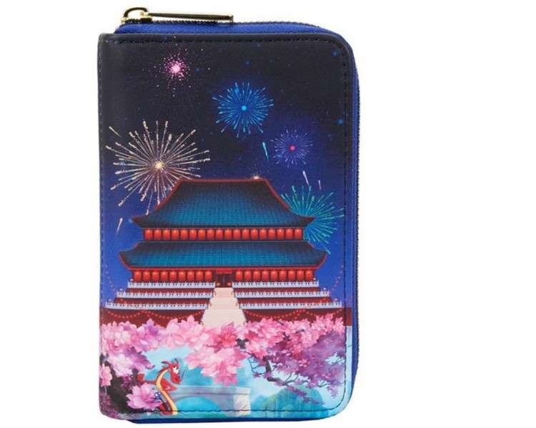 Cartera loungefly disney castillo mulan