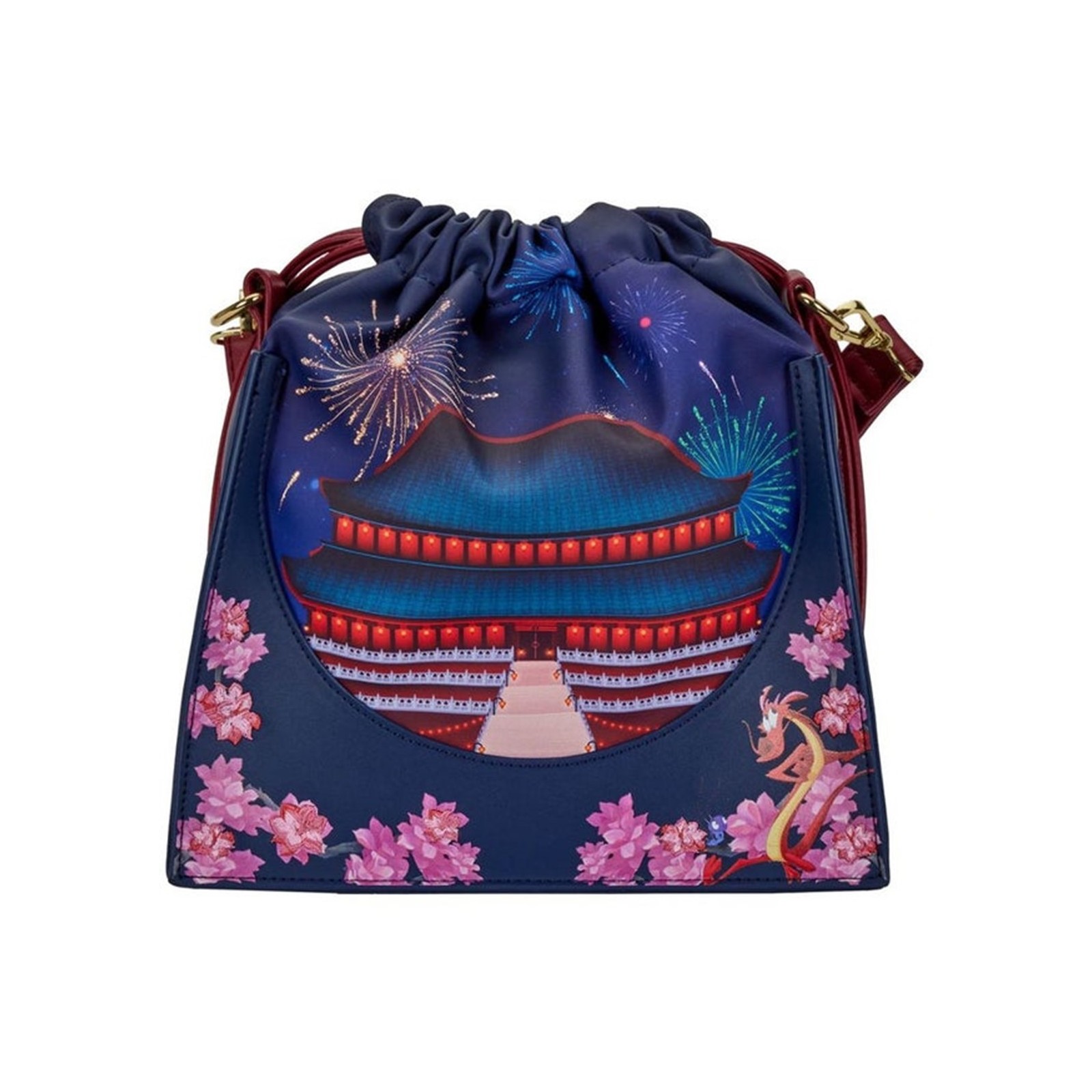 Bolso loungefly disney castillo mulan