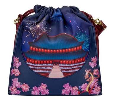 Bolso loungefly disney castillo mulan