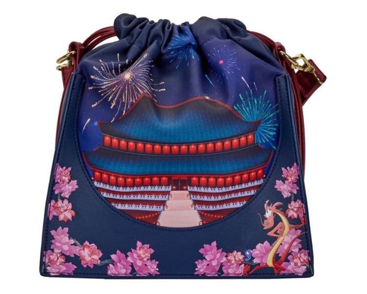 Bolso loungefly disney castillo mulan