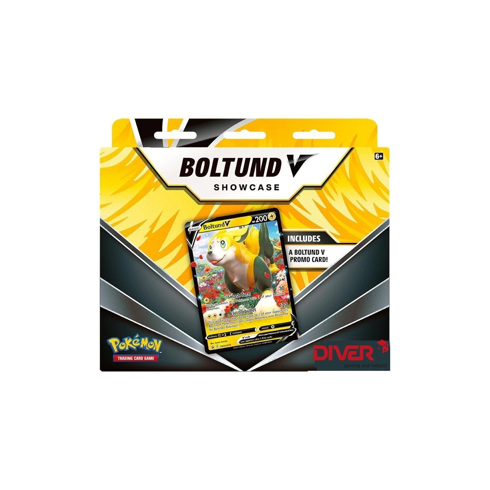 Juego cartas pokemon tcg boltund v