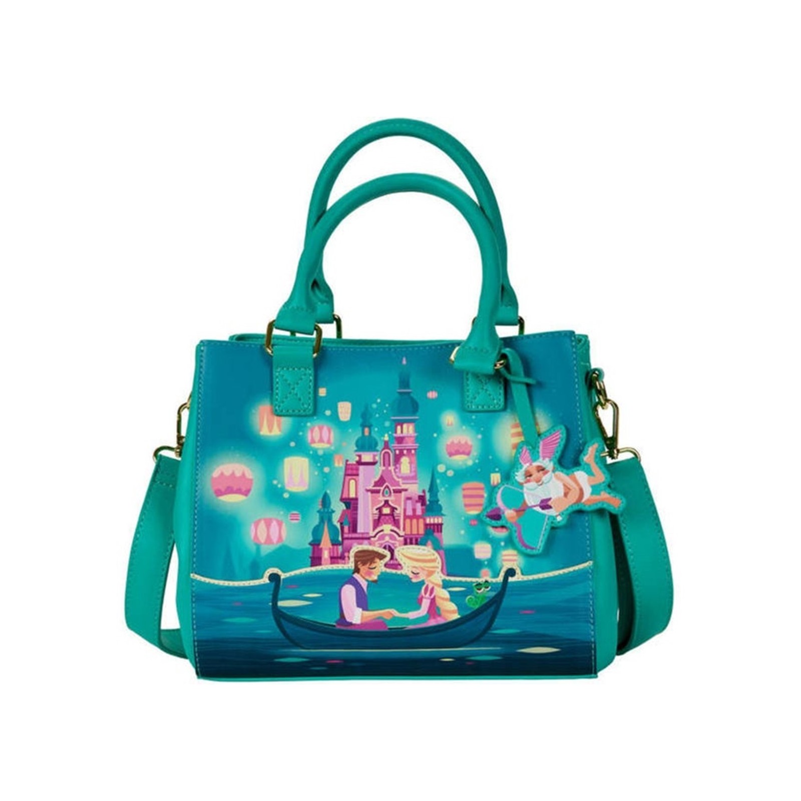 Bolso loungefly disney castillo princesas enrredados