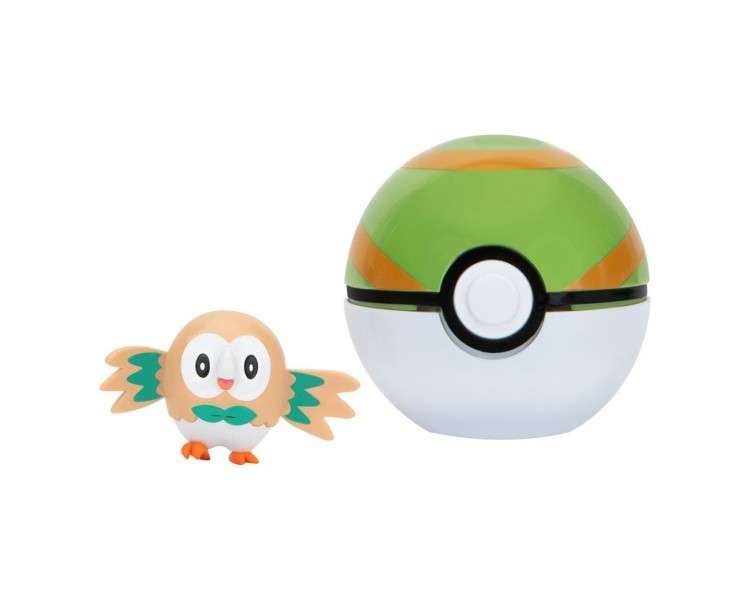 Pokeball jazwares pokemon clip n go