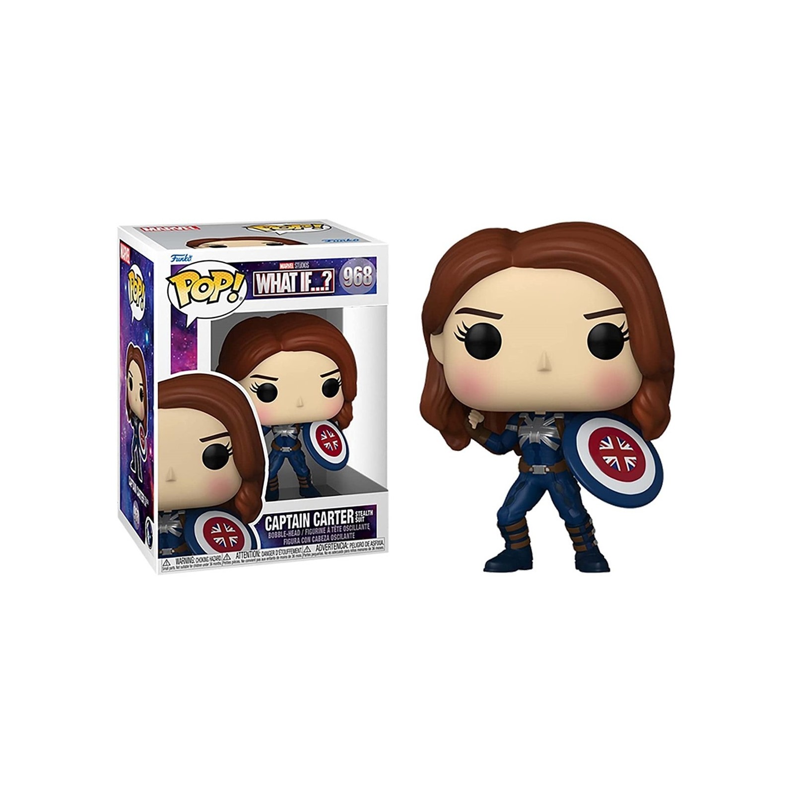 Funko pop marvel what if capitana