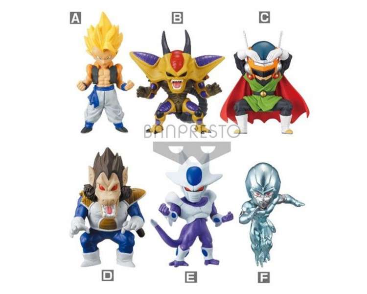 Figuras banpresto dragon ball wcf treasure