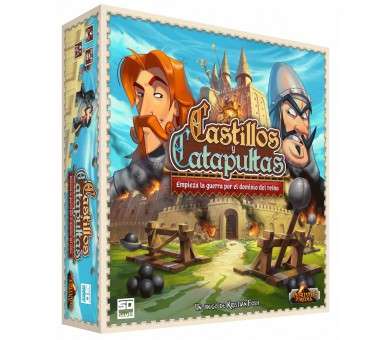 Juego mesa castillos y catapultas pegi