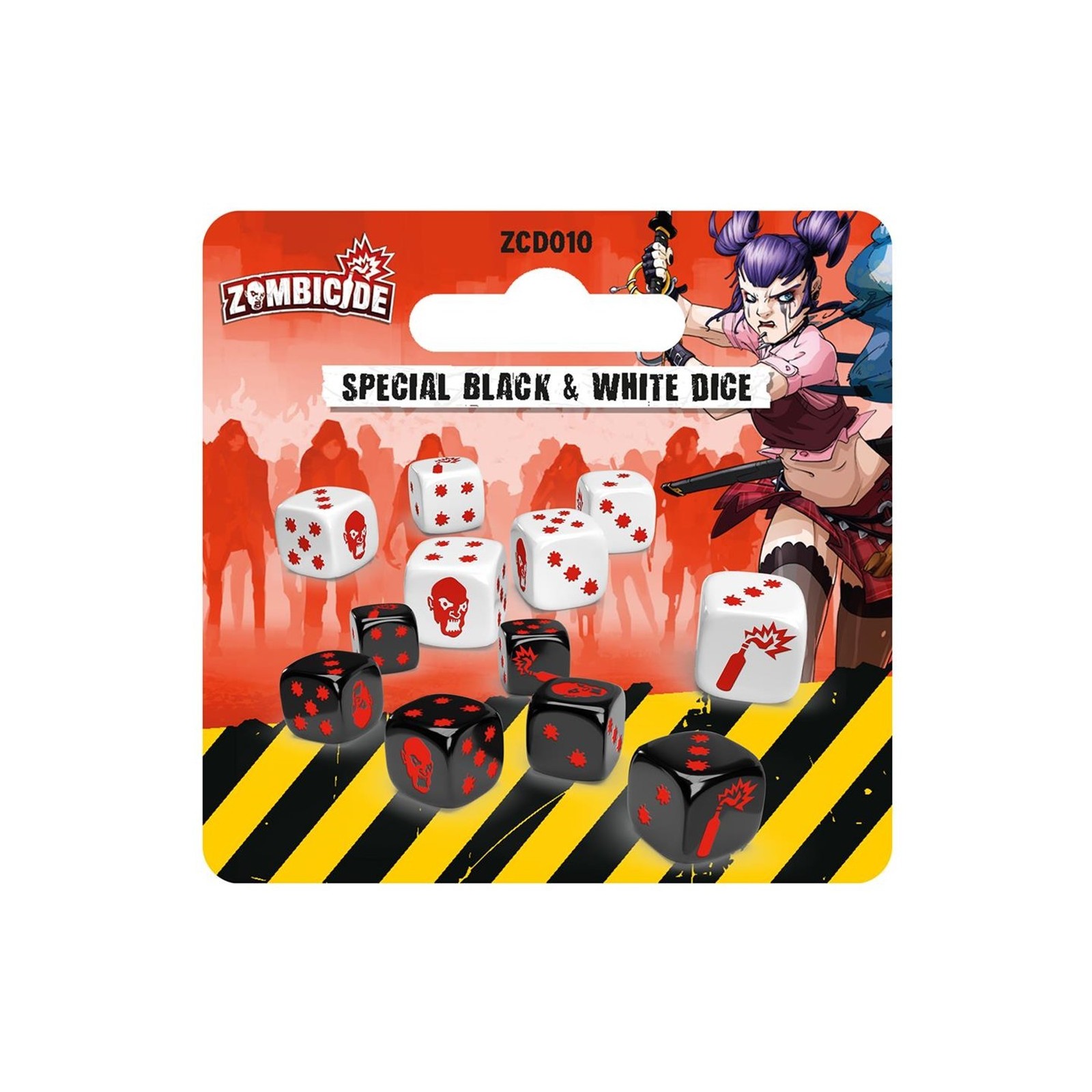 Pack dados especial black white juego