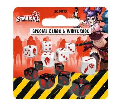 Pack dados especial black white juego