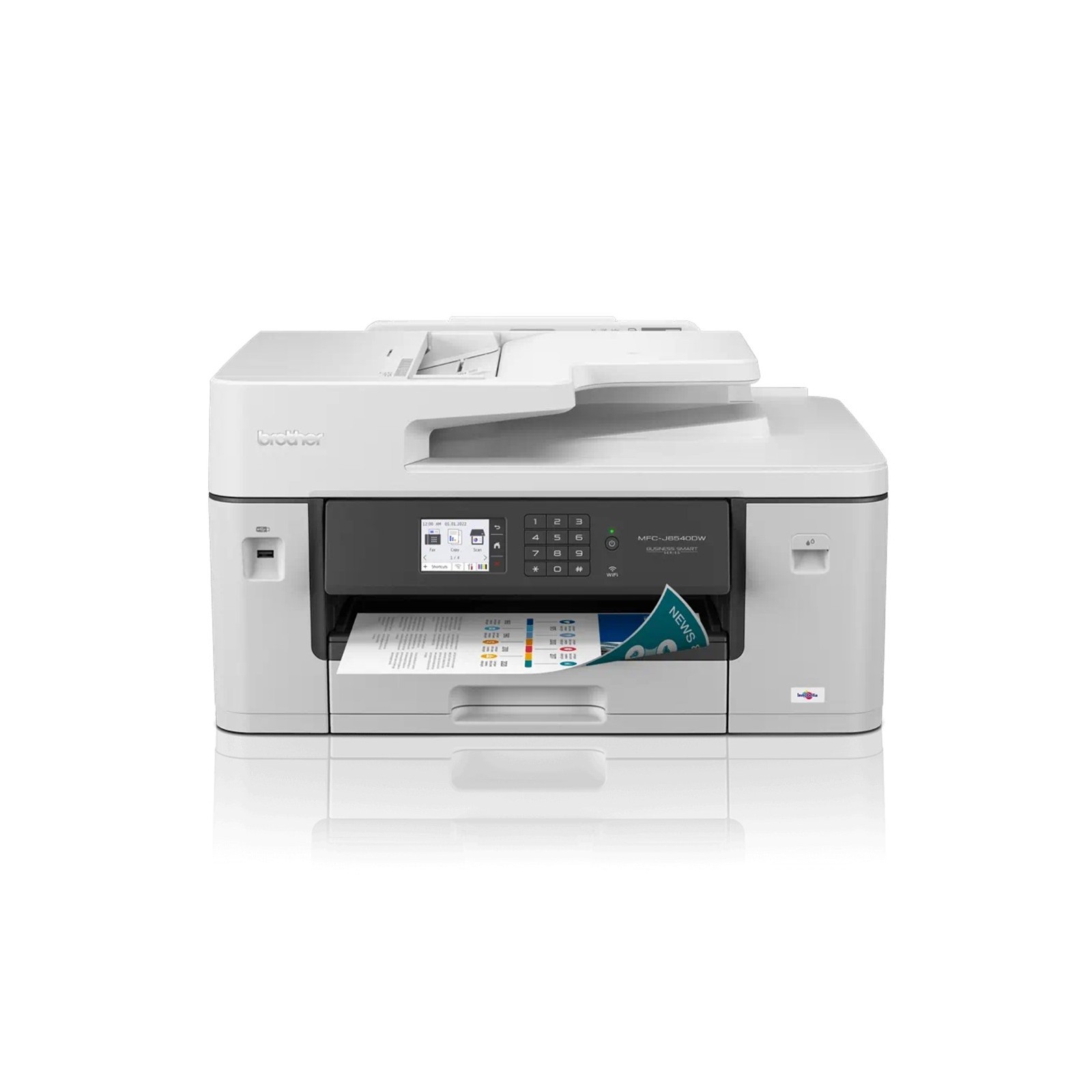 Multifuncion brother inyeccion color mfcj6540dw fax