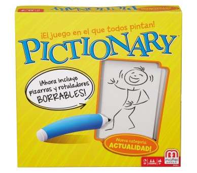 Juego mattel games pictionary original en