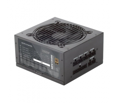 ph2FUENTE DE ALIMENTACIoN FULL MODULAR MPB1000M h2La MPB1000M es una fuente de alimentacion ATX DC DC de 1000W con certificado 