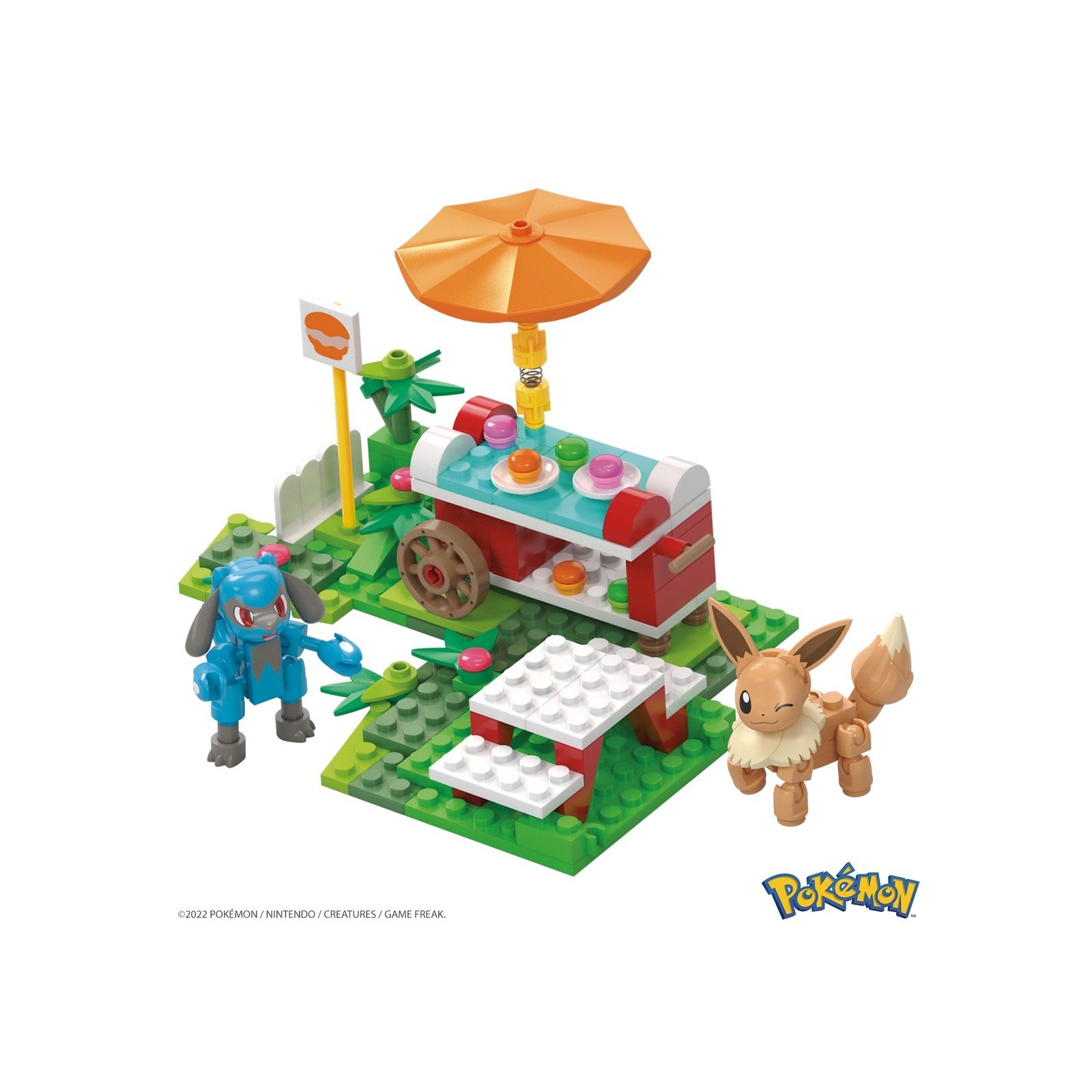 Figura mattel mega construx pokemon picnic