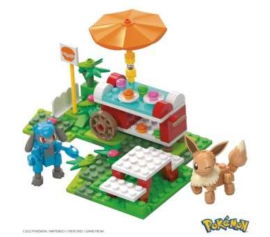 Figura mattel mega construx pokemon picnic