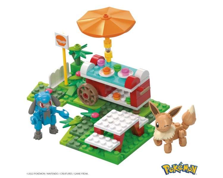 Figura mattel mega construx pokemon picnic