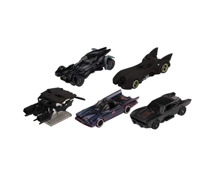 Figuras mattel hot wheels batman pack