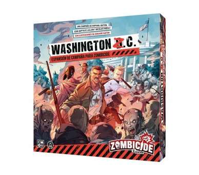 Juego mesa zombicide 2e washington zc