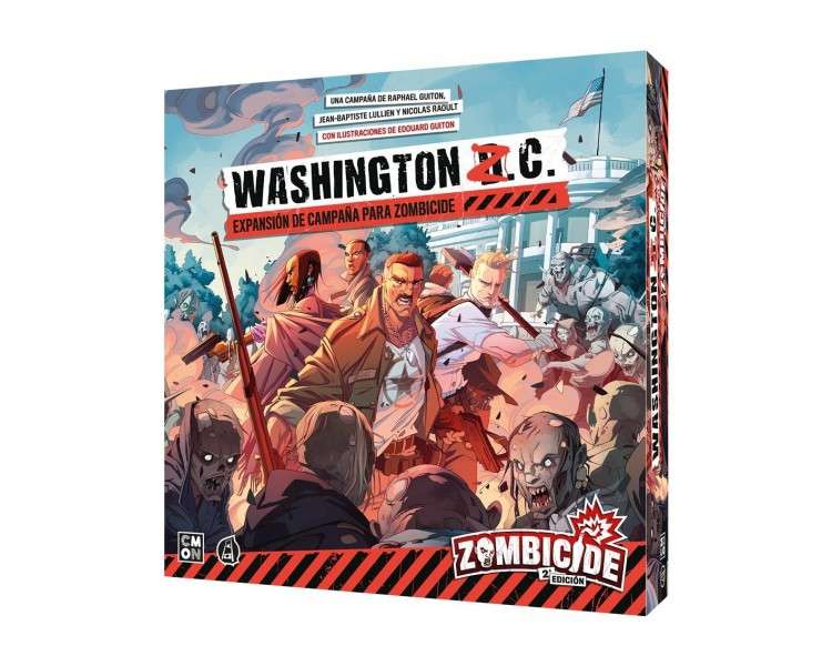 Juego mesa zombicide 2e washington zc