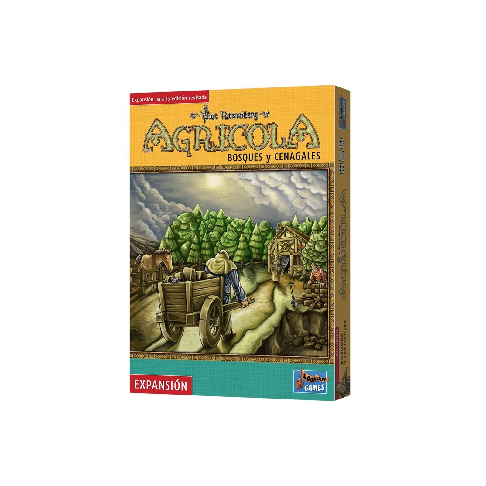 Juego mesa agricola bosques y cenagales