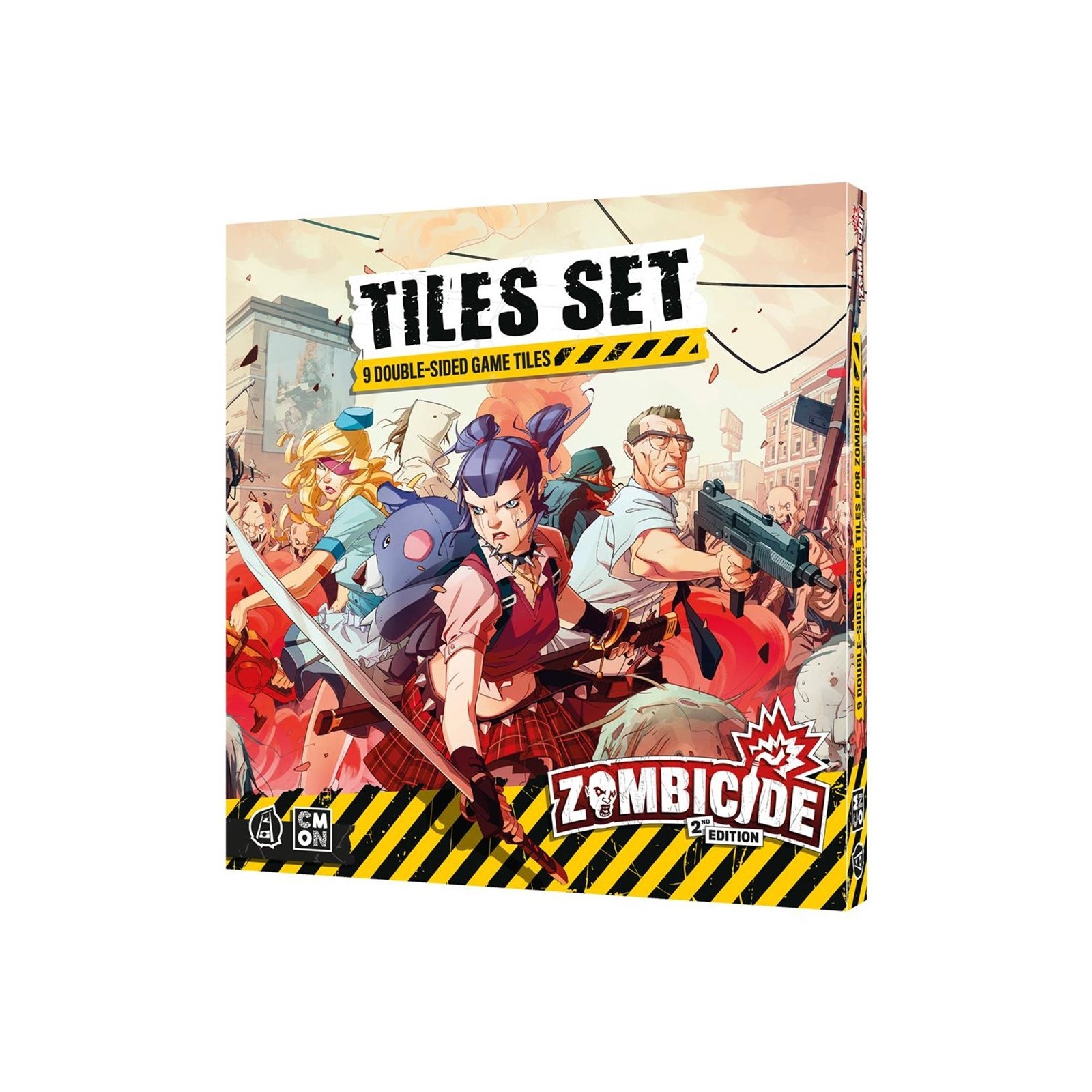 Juego mesa zombicide 2e tiles set