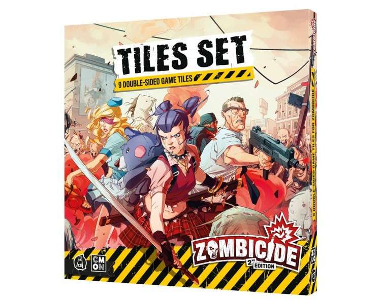 Juego mesa zombicide 2e tiles set