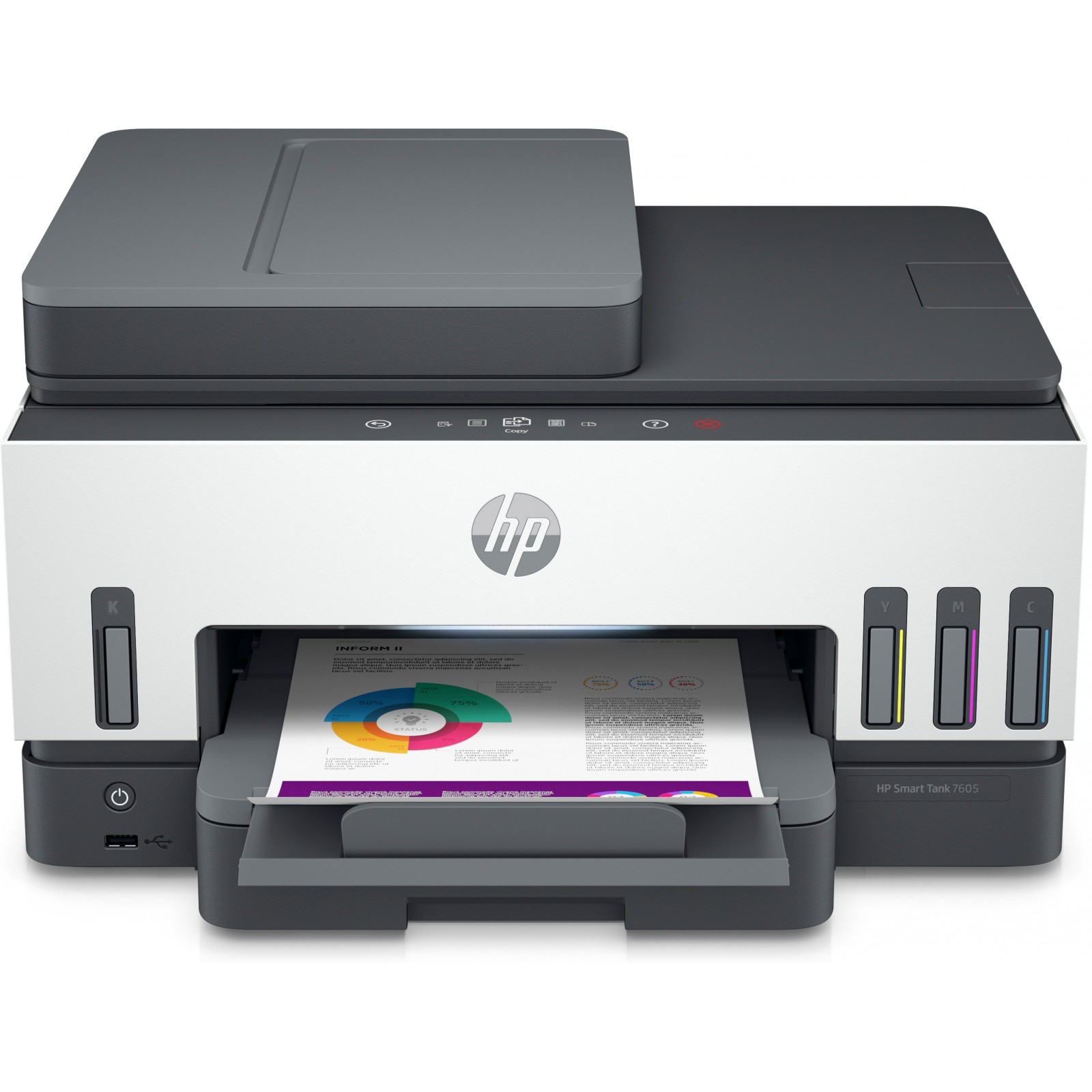 Multifuncion hp inyeccion color inkjet smart