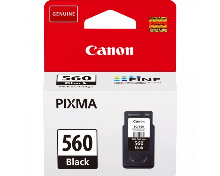 h2Cartucho de tinta negra Canon PG 560 h2divImprime documentos con textos nitidos y claros y con aspecto profesional con esta t