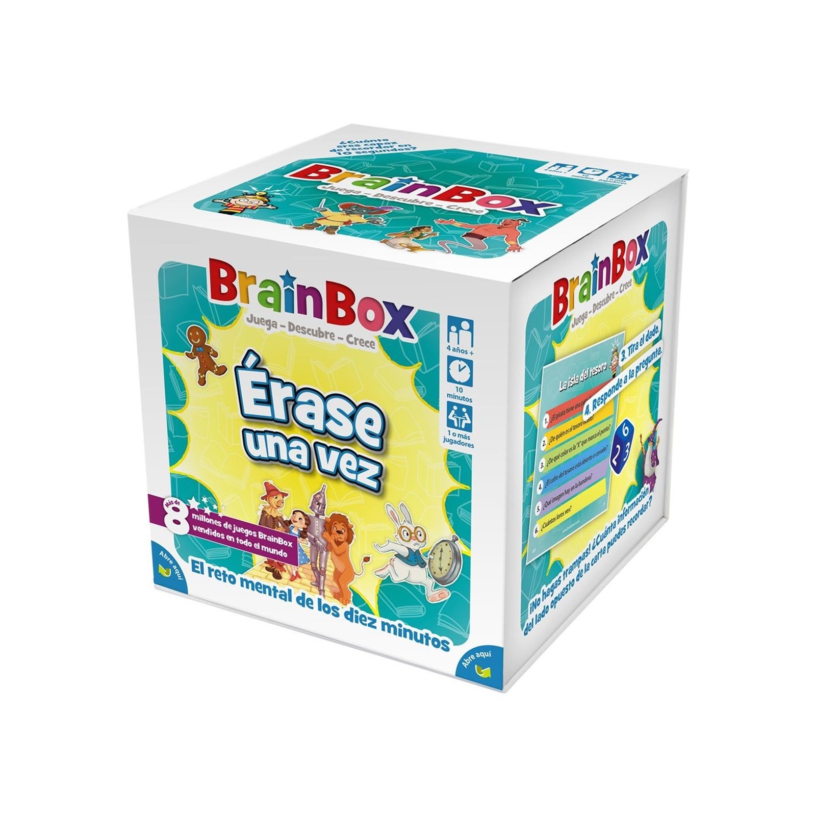 Juego mesa brainbox erase una vez