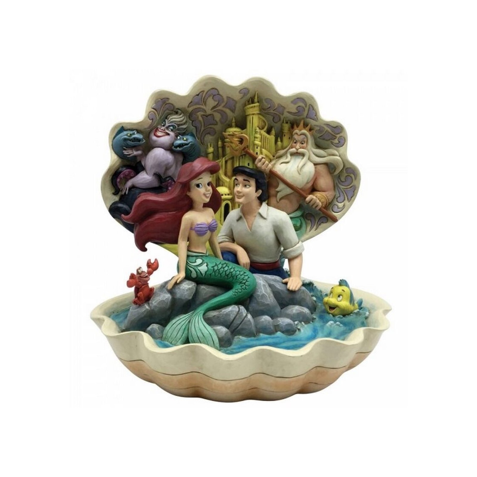 Figura decorativa enesco disney la sirenita