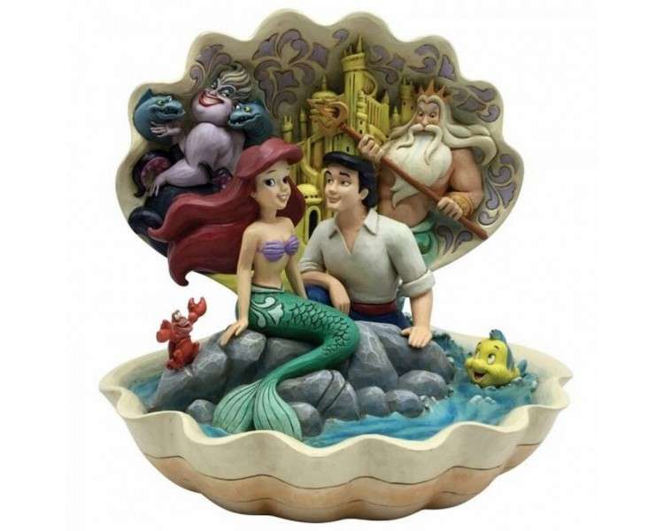 Figura decorativa enesco disney la sirenita