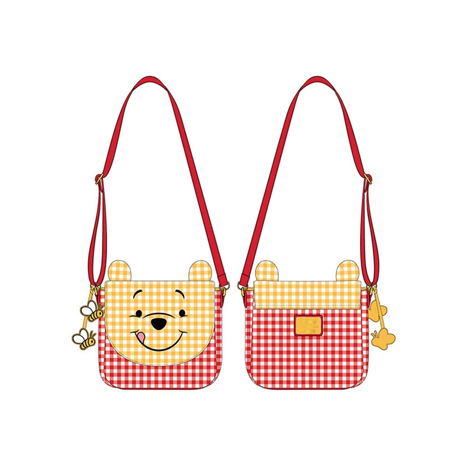 Bolso guinga loungefly disney winnie the