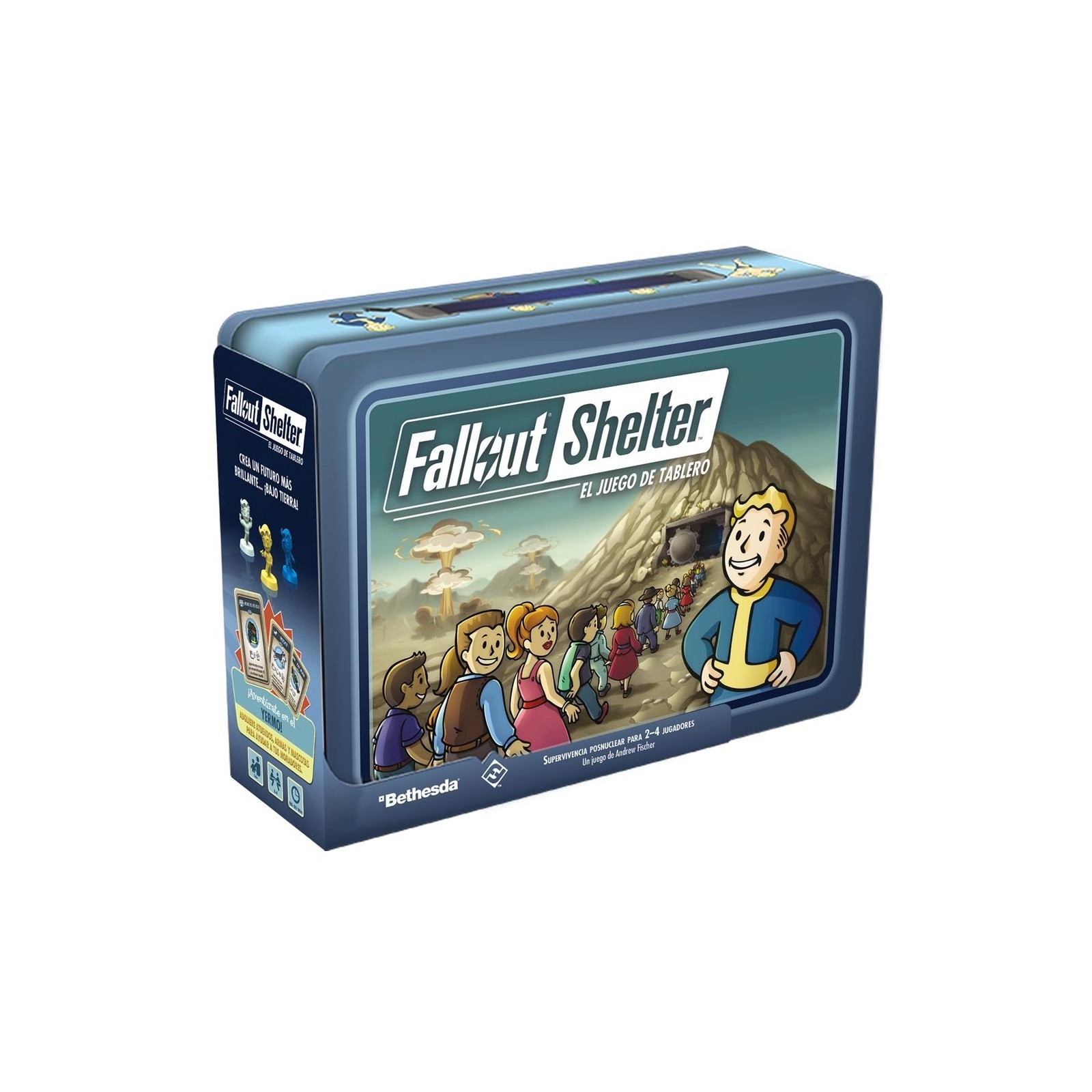 Juego mesa fallout shelter pegi