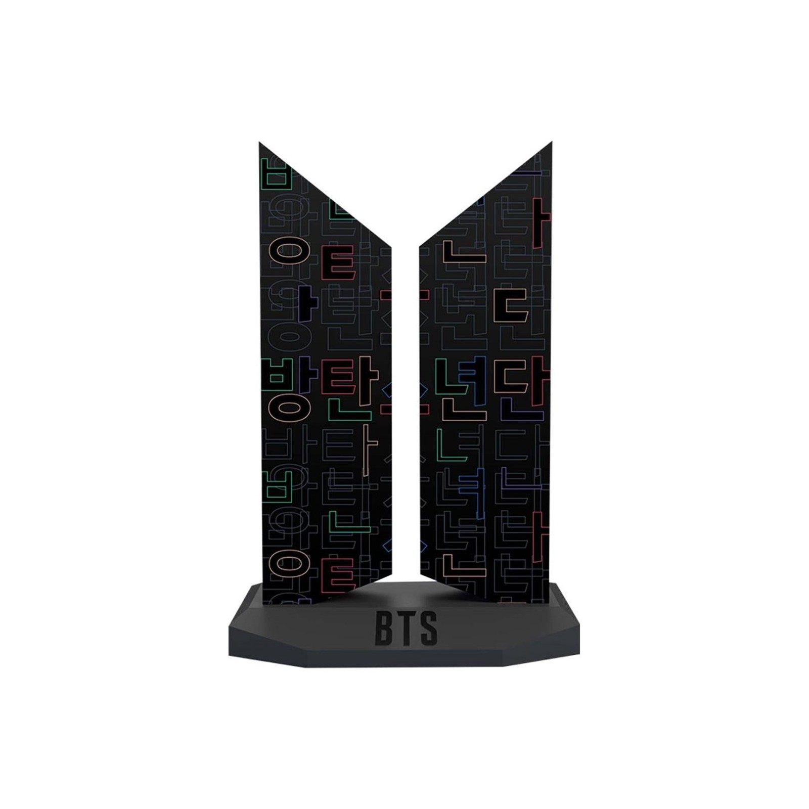 Estatua premium sideshow bts logo hangeul
