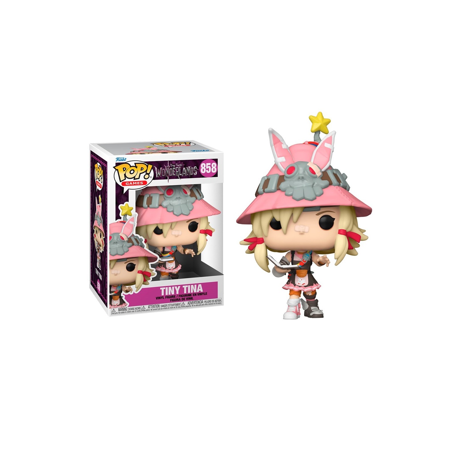 Funko pop videojuegos tiny tina wonderlands