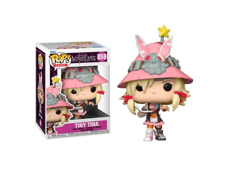 Funko pop videojuegos tiny tina wonderlands