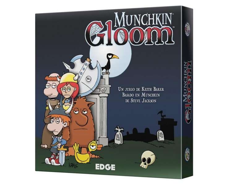 Juego mesa munchkin gloom pegi 14