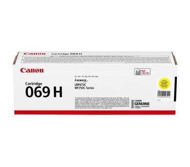 Toner canon 069h amarillo 5095c002