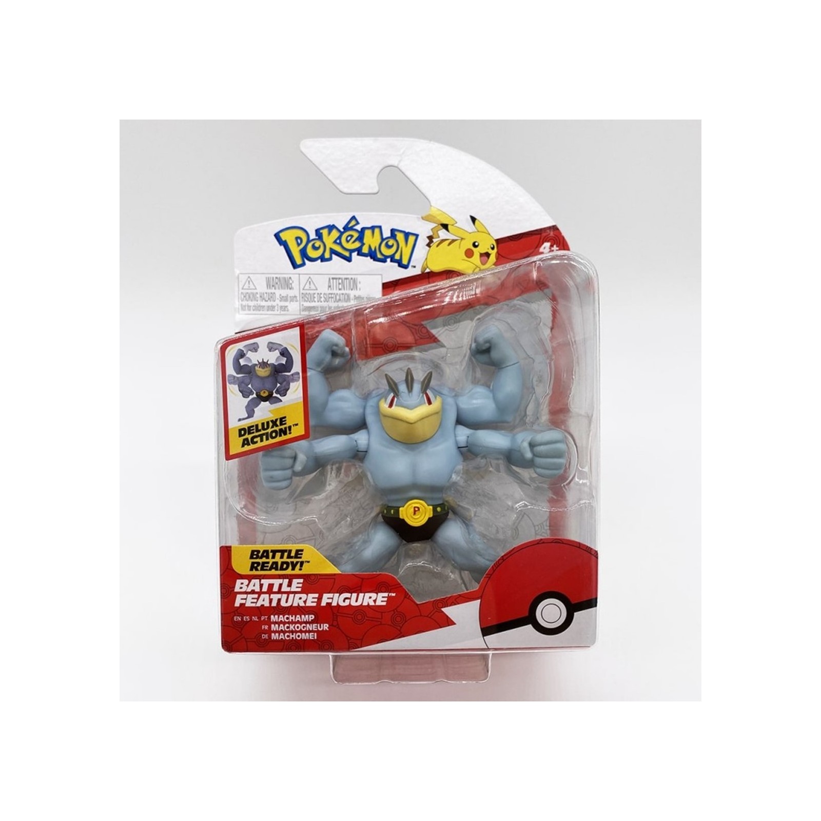 Pack 4 figuras pokemon batalla ola