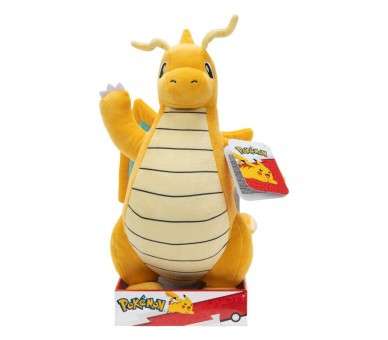 Peluche jazwares pokemon dragonite 30 cm