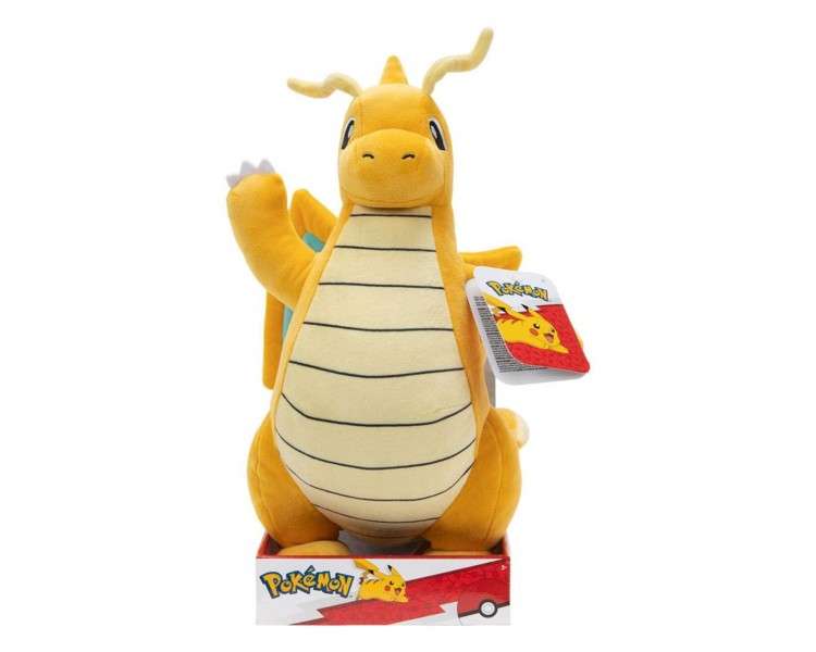 Peluche jazwares pokemon dragonite 30 cm