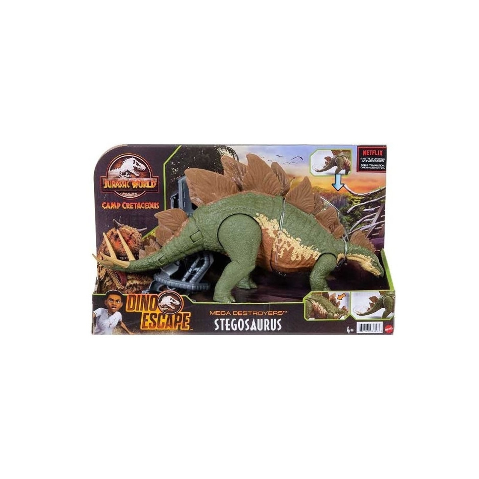 Figura mattel jurassic world dino escape