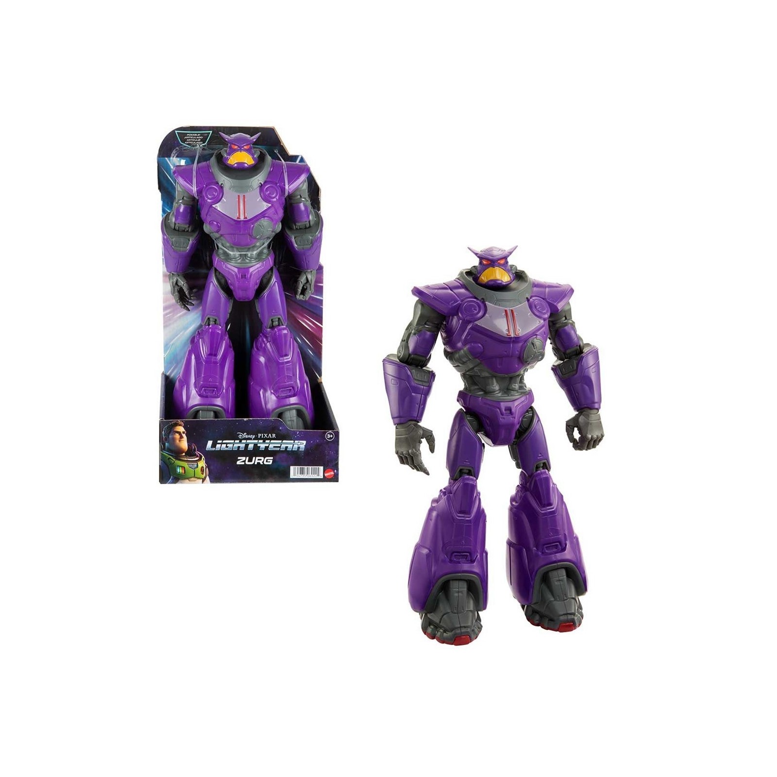 Figura mattel lightyear zurg grande