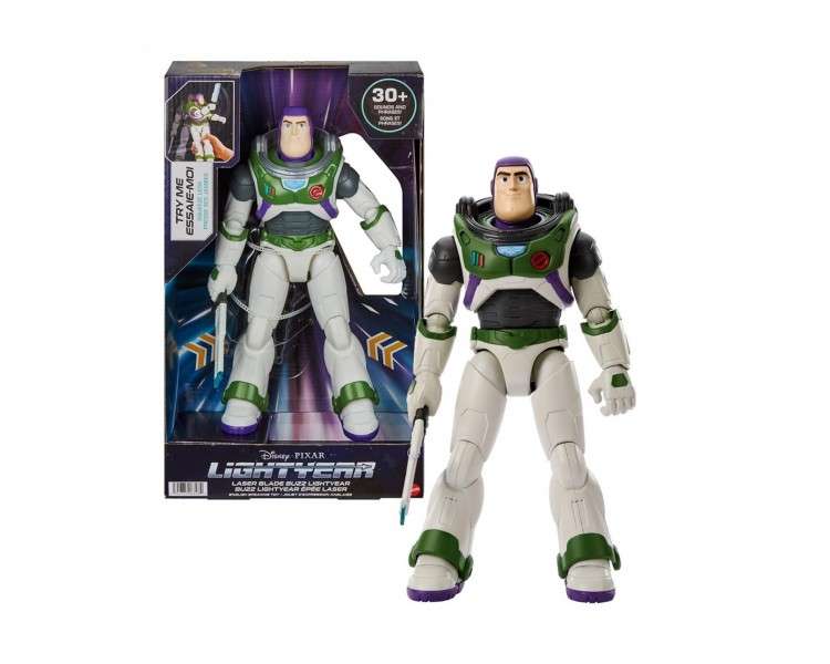 Figura mattel buzz lightyear con luz