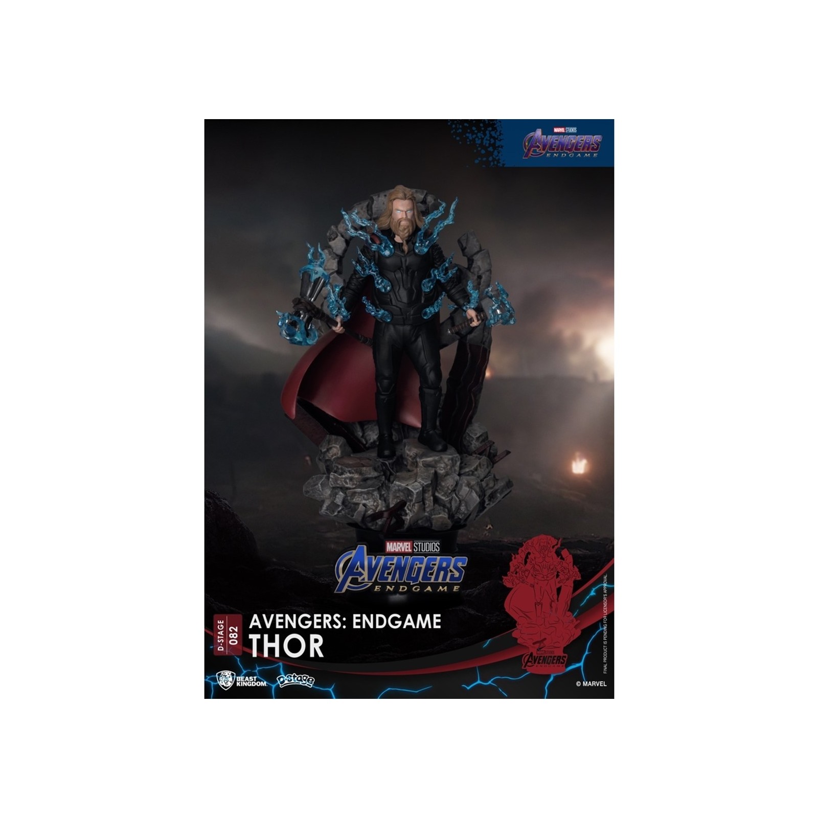 Figura beast kingdom dstage marvel los