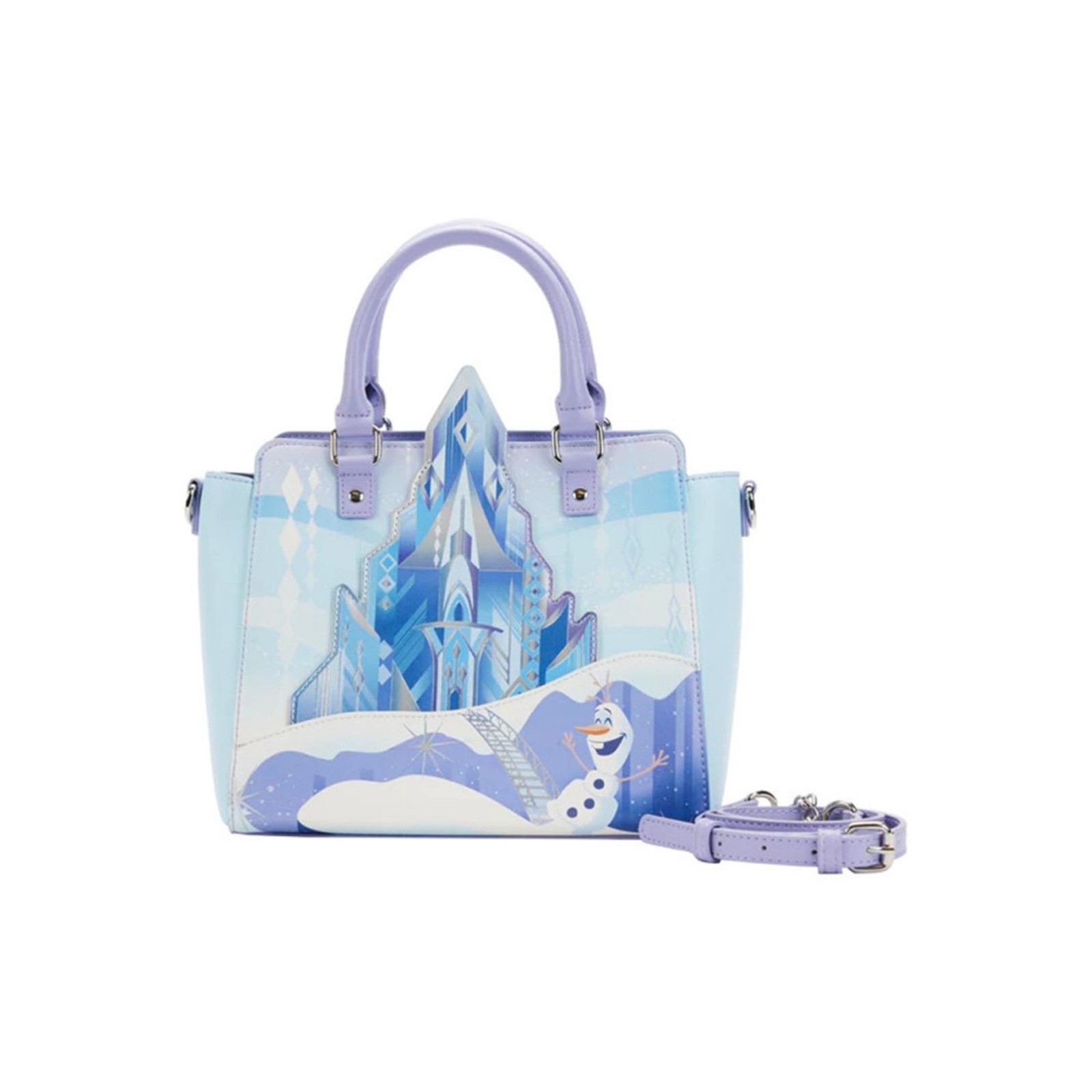 Bolso loungefly disney frozen castillo elsa