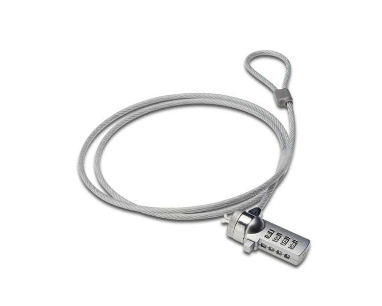 Cable seguridad ewent portatil combinacion numeros