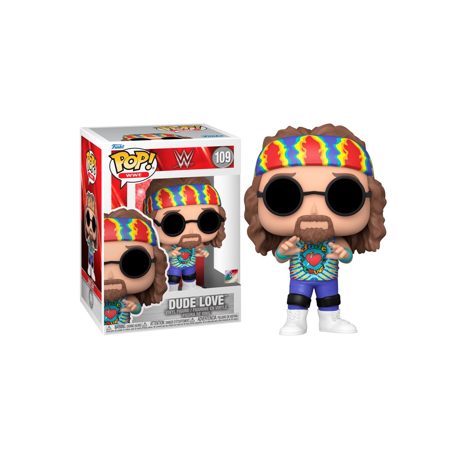 Funko pop deportes wwe dude love