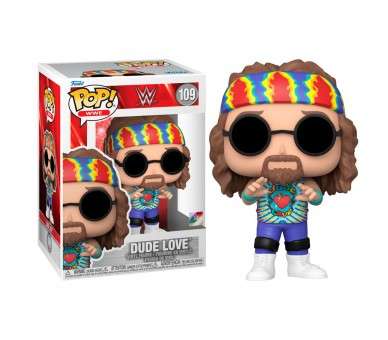 Funko pop deportes wwe dude love