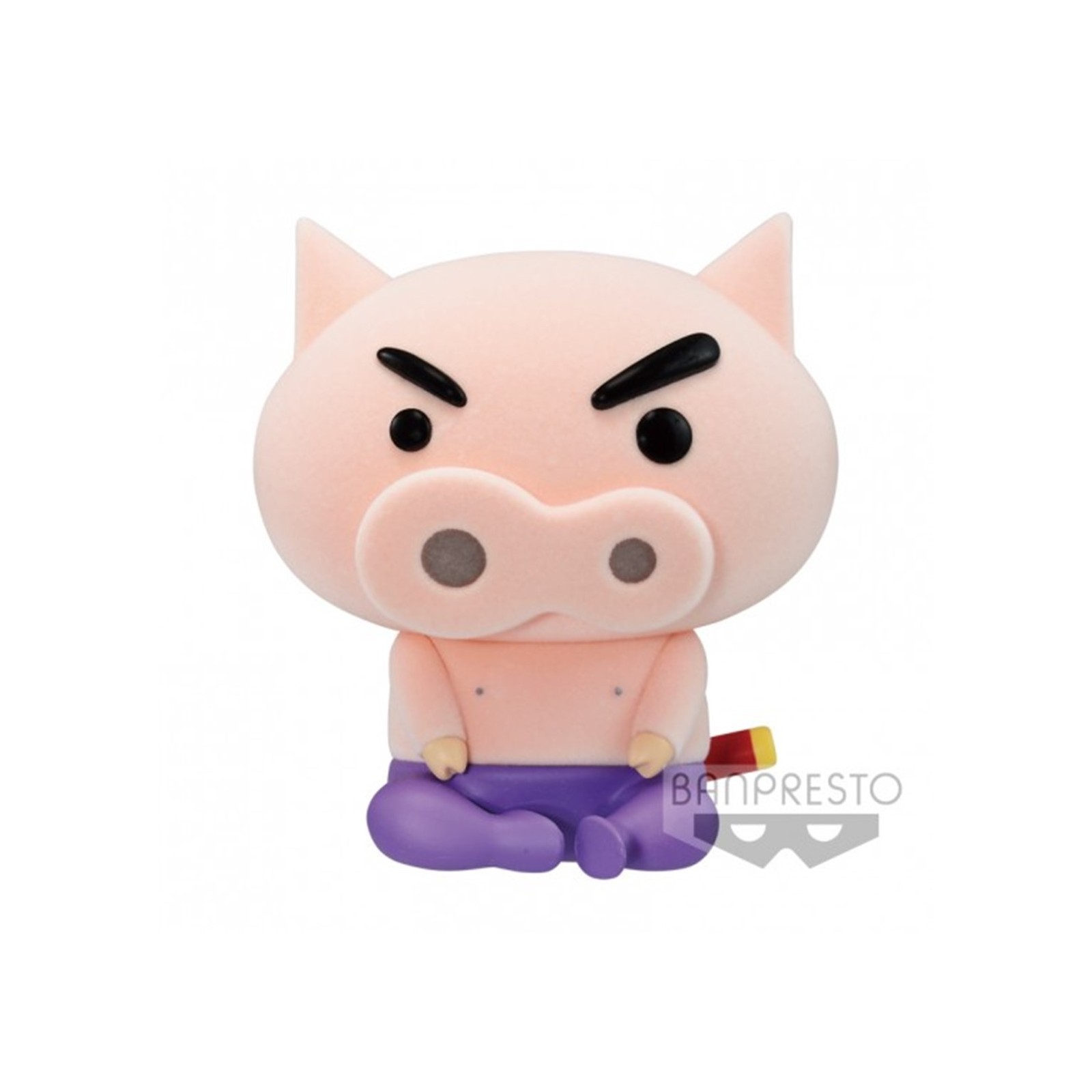 Figura banpresto fluffy puffy crayon shin chan