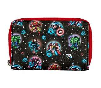 Cartera monedero loungefly funko marvel avengers