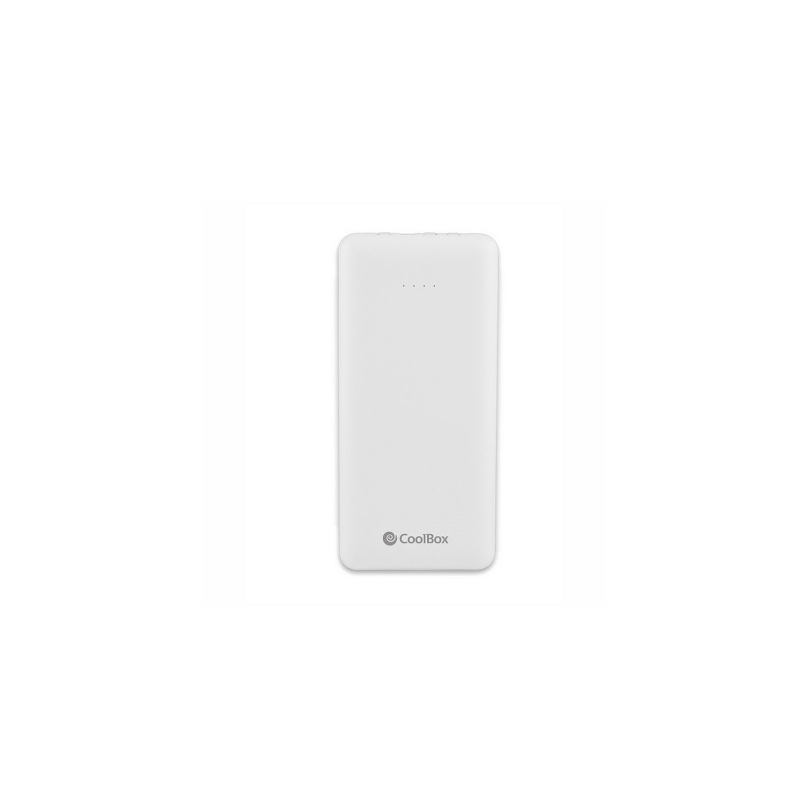 COOLBOX POWERBANK 10K MAH BLANCO CABLES INTEGRADOS